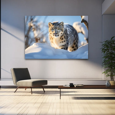 Snow Leopard Painting